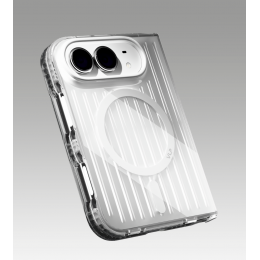 Чехол защитный Pulse Case с MagSafe для iPhone Duo, серебристый